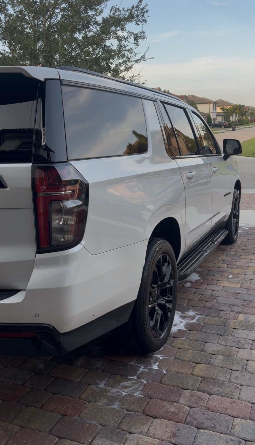 Rinse-off gloss · Chevy Suburban