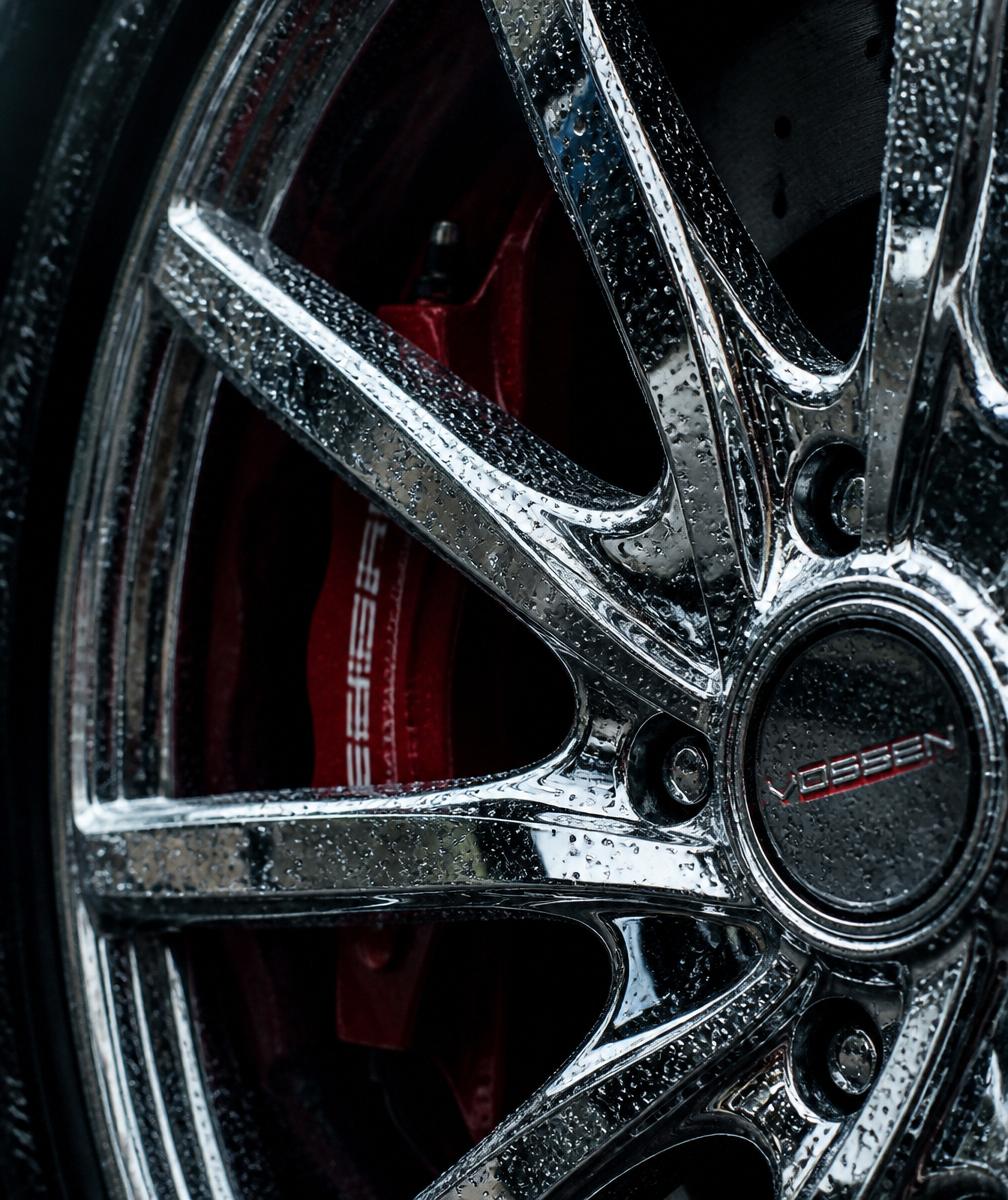 Chrome wheel detail